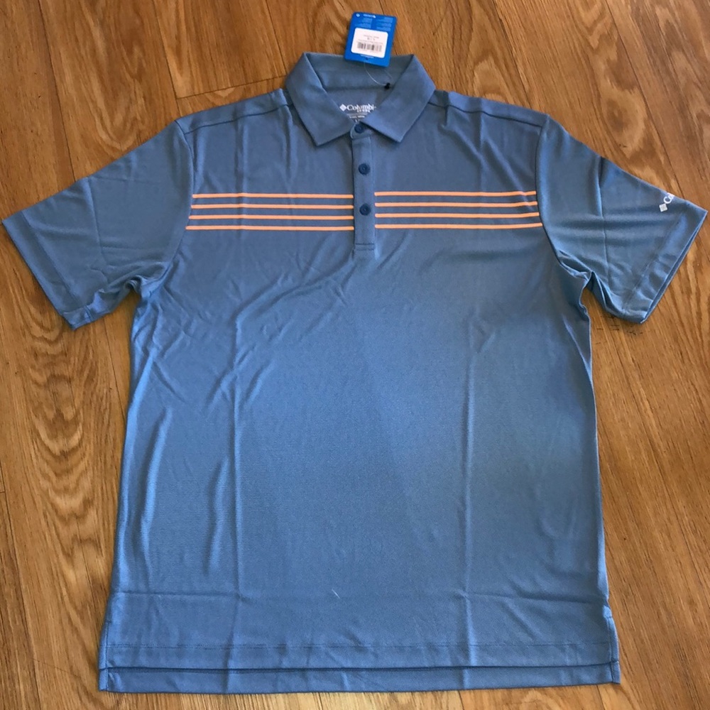 Columbia men’s Omni-Wick Golf Polo. L. NWT